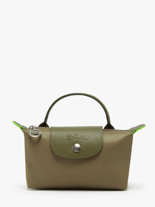 Longchamp Le pliage green Clutch Groen